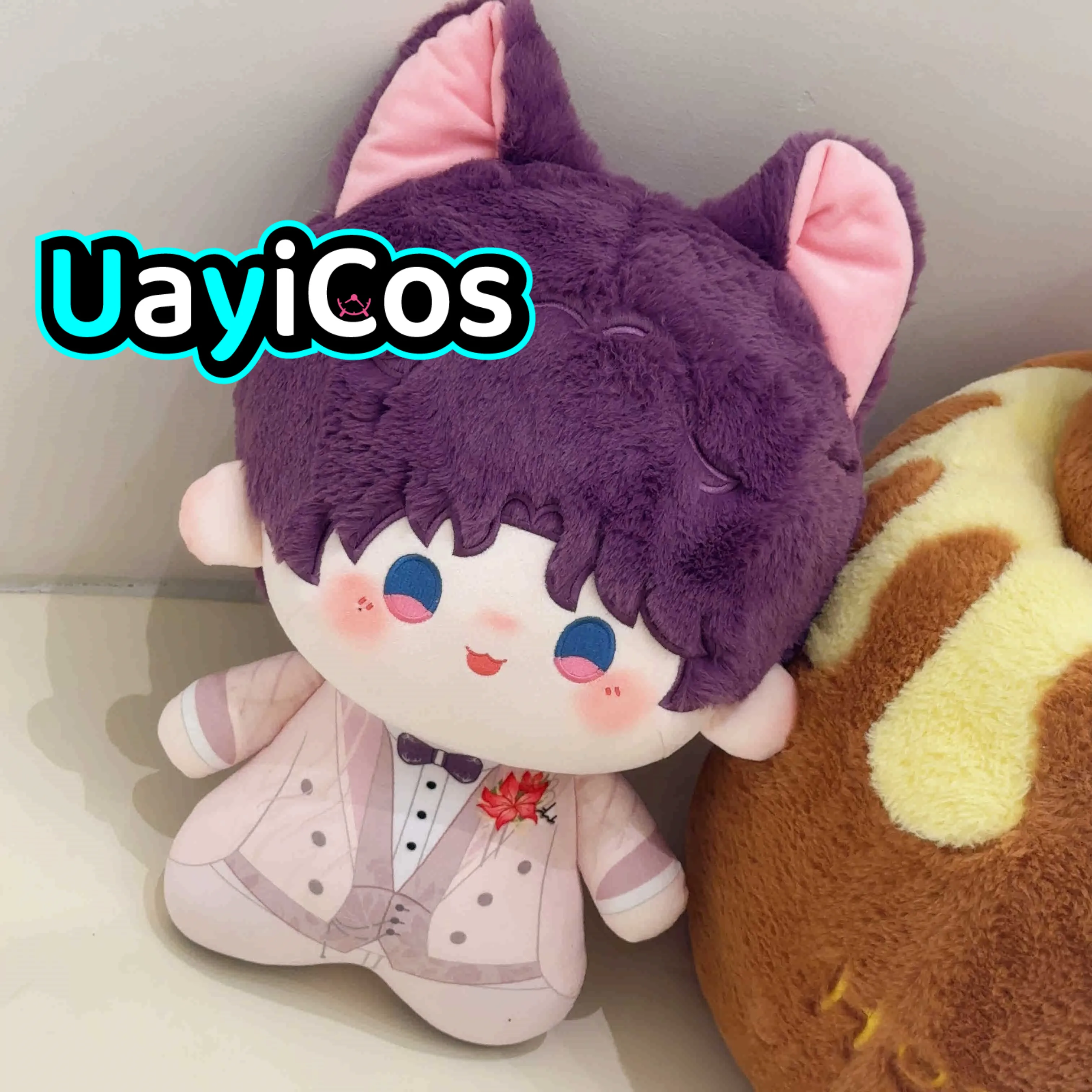 

35 см Love and Deepspace Sylus Caleb Xavier Zayne Rafayel, мягкие плюшевые игрушки, плюшевая кукла, одежда, подушка, аниме-фигурка, игровая игрушка для детей