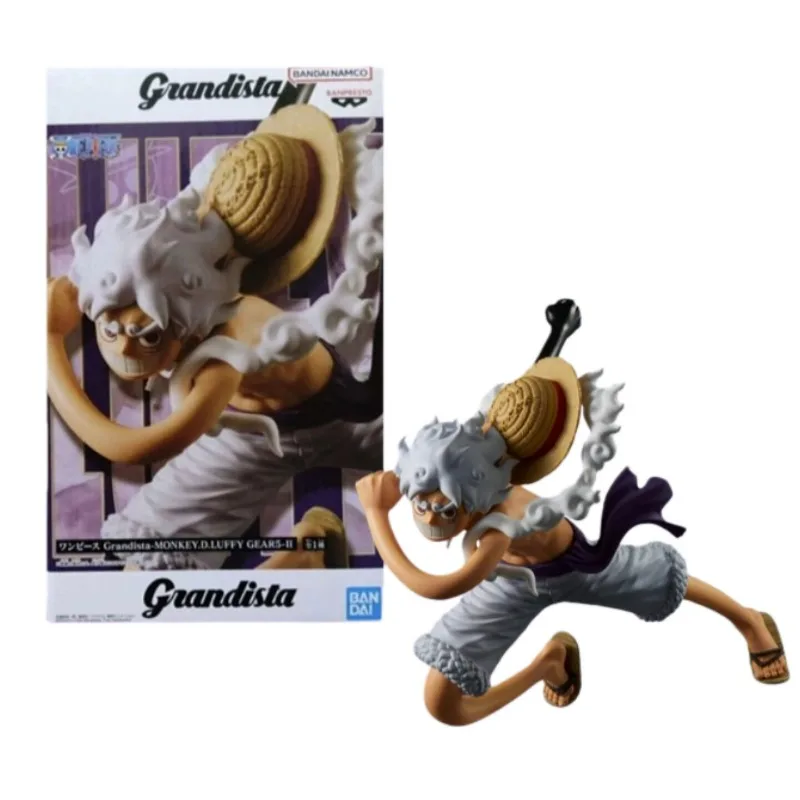 Brand New Genuine Bandai One Piece Grandista Monkey D Luffy 5th Gear 2 Nikka Hand-made Gift Ornament Model Ready in Stock