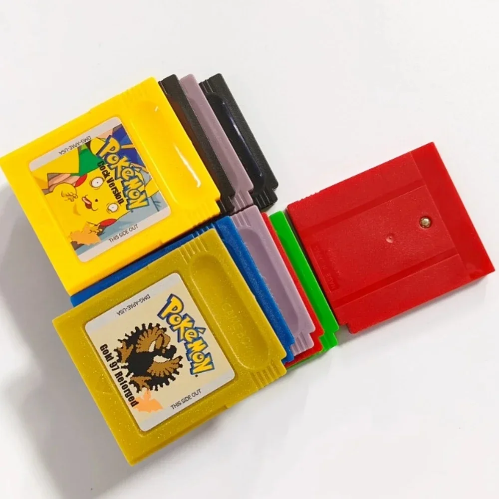 GBC Pokemon Series Game Cartridge Black White Genesis Gold Silver 97 Bronze 2 Video Game Console Card view 5