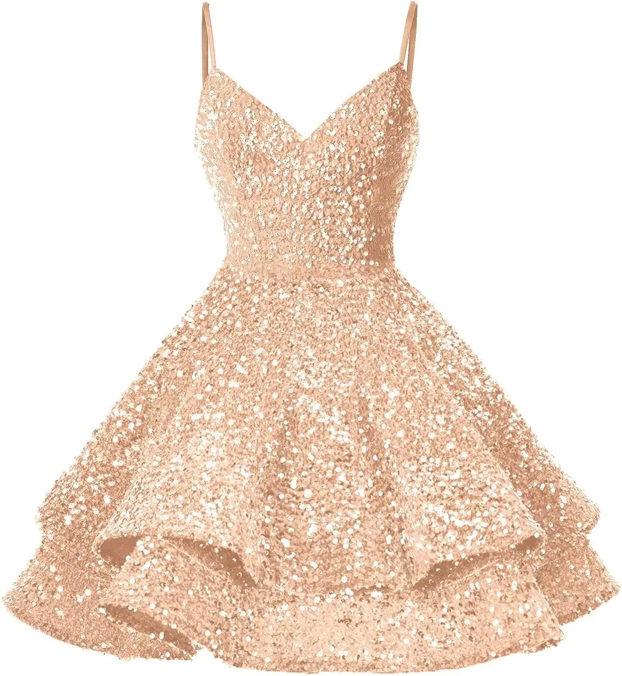 v-neck-tiered-cocktail-party-gowns-sequin-short-homecoming-dress-for-teens-sparkly-prom-dresses-spaghetti-strap-graduation-dress