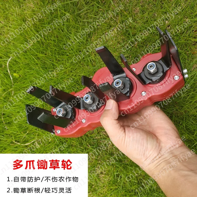 New Weeding Wheel Gearbox Hoe Machine Accessories Orchard Hoe Wheel Greenhouse Weeding Head Ground Hoe Head