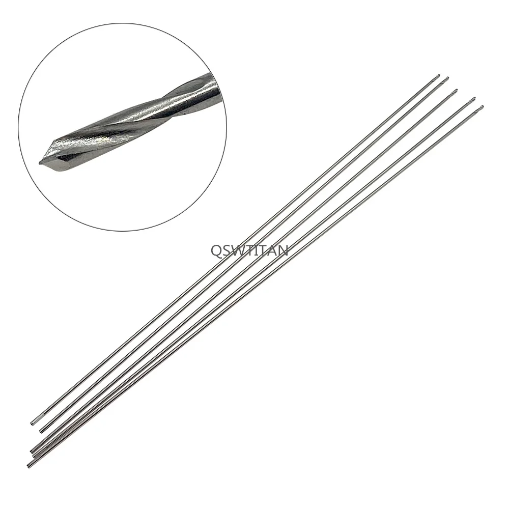 2.4mm Guide Pin Needle  With Hole Orthopaedic Surgical Instruments 1PCS