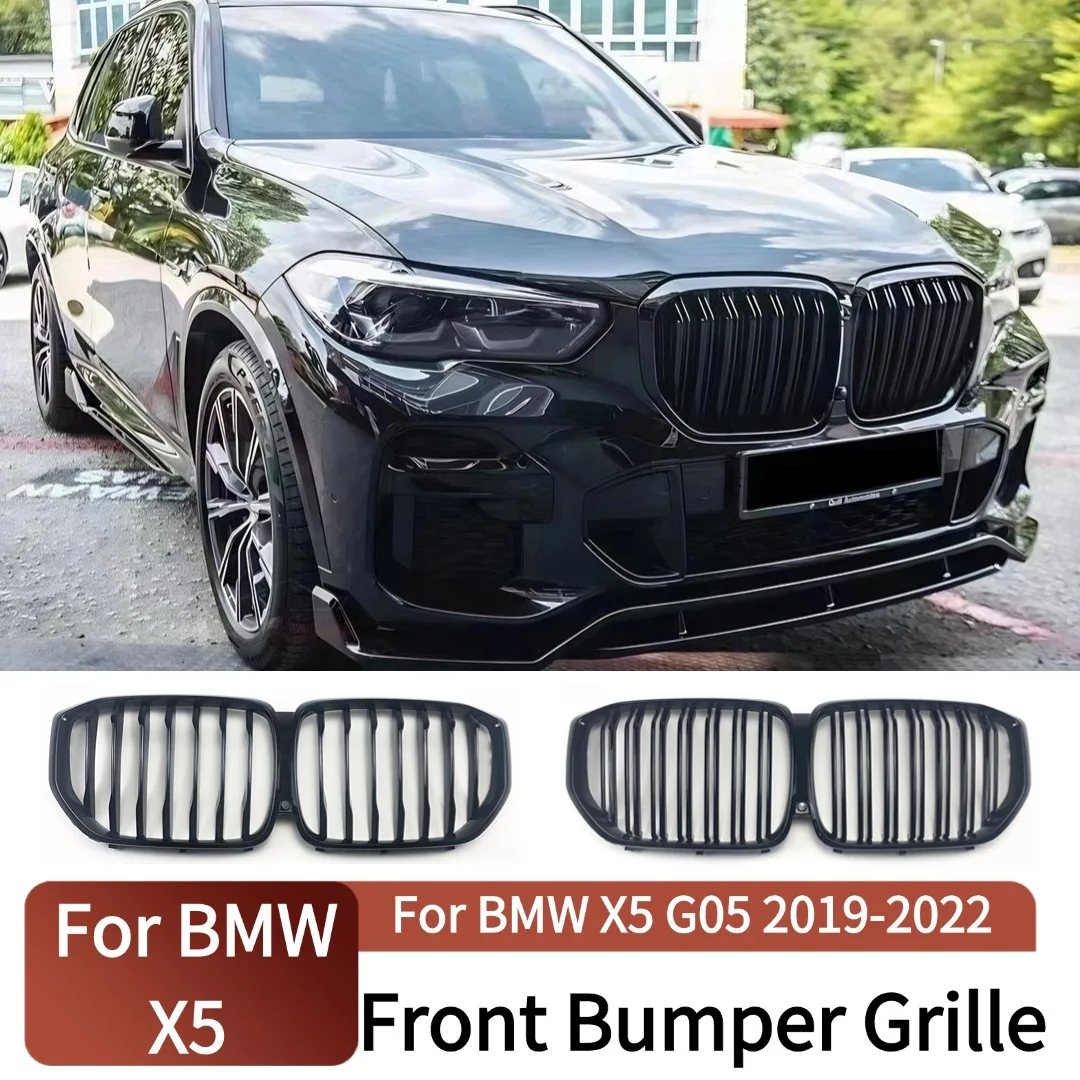 

Front Inlet Grille Bumper Kidney Grill Mask Grid Middle Mesh Tuning Accessories Body Kit Styling For BMW X5 G05 M F95 2019-2022