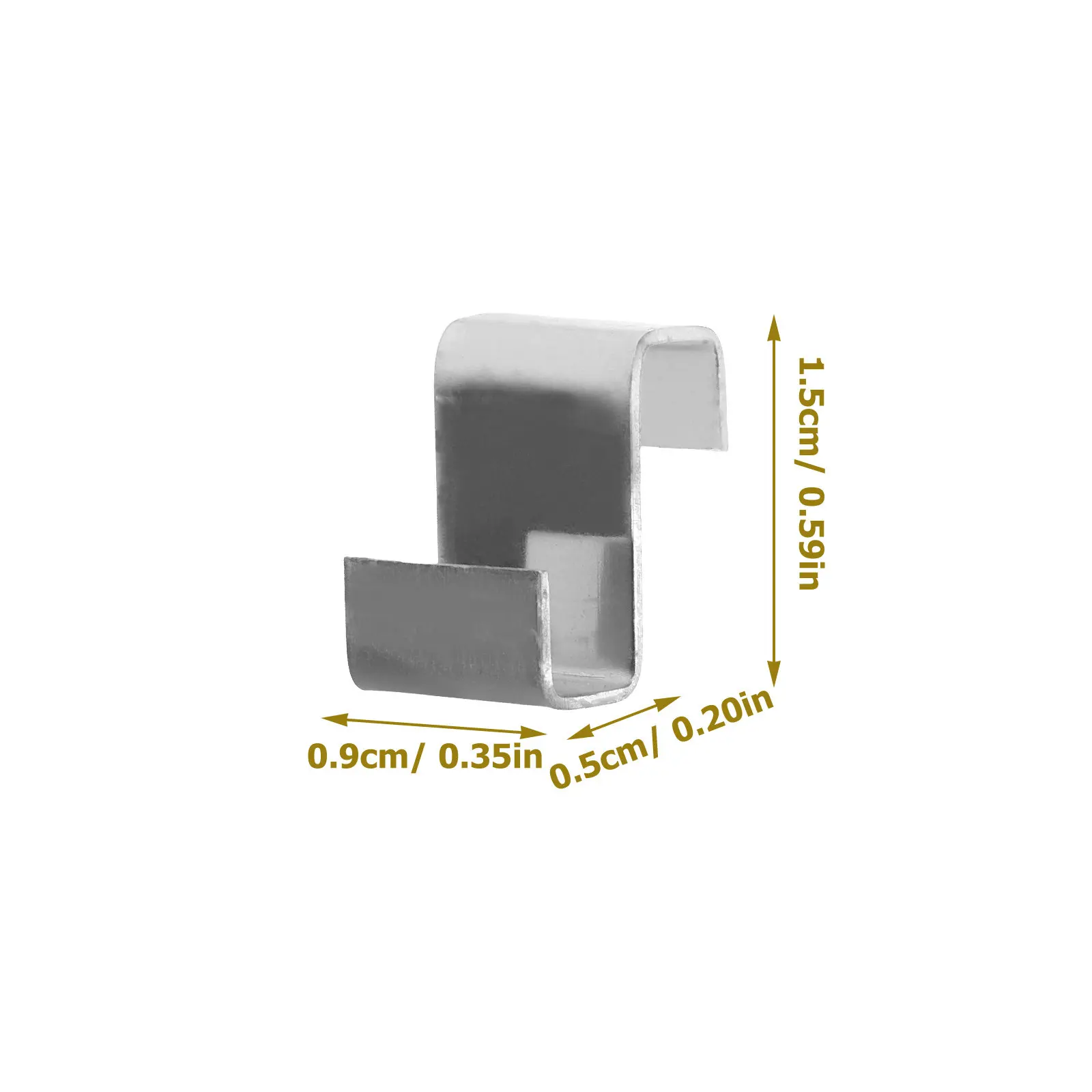 25Pcs Greenhouse Z Clips Stainless Steel Glass Pane W Fixing Clips Weatherproof Easy Installation Removable Glazing Accessories