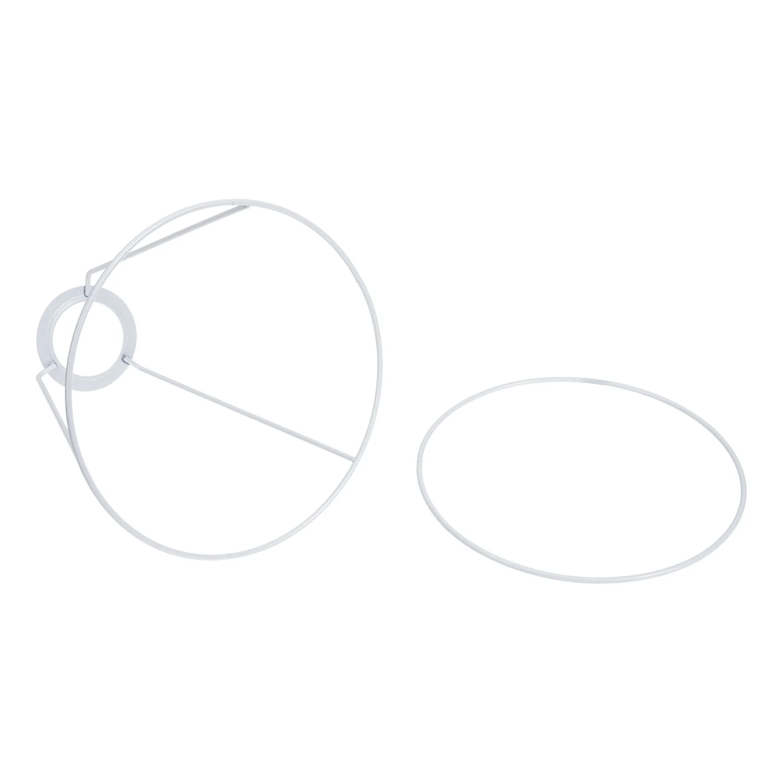 

Кольцо абажура для лампы, винтажная рамка для абажура, сделай сам, металлический конус для подвесного настольного абажура, рамки для проволочной крышки, держатель