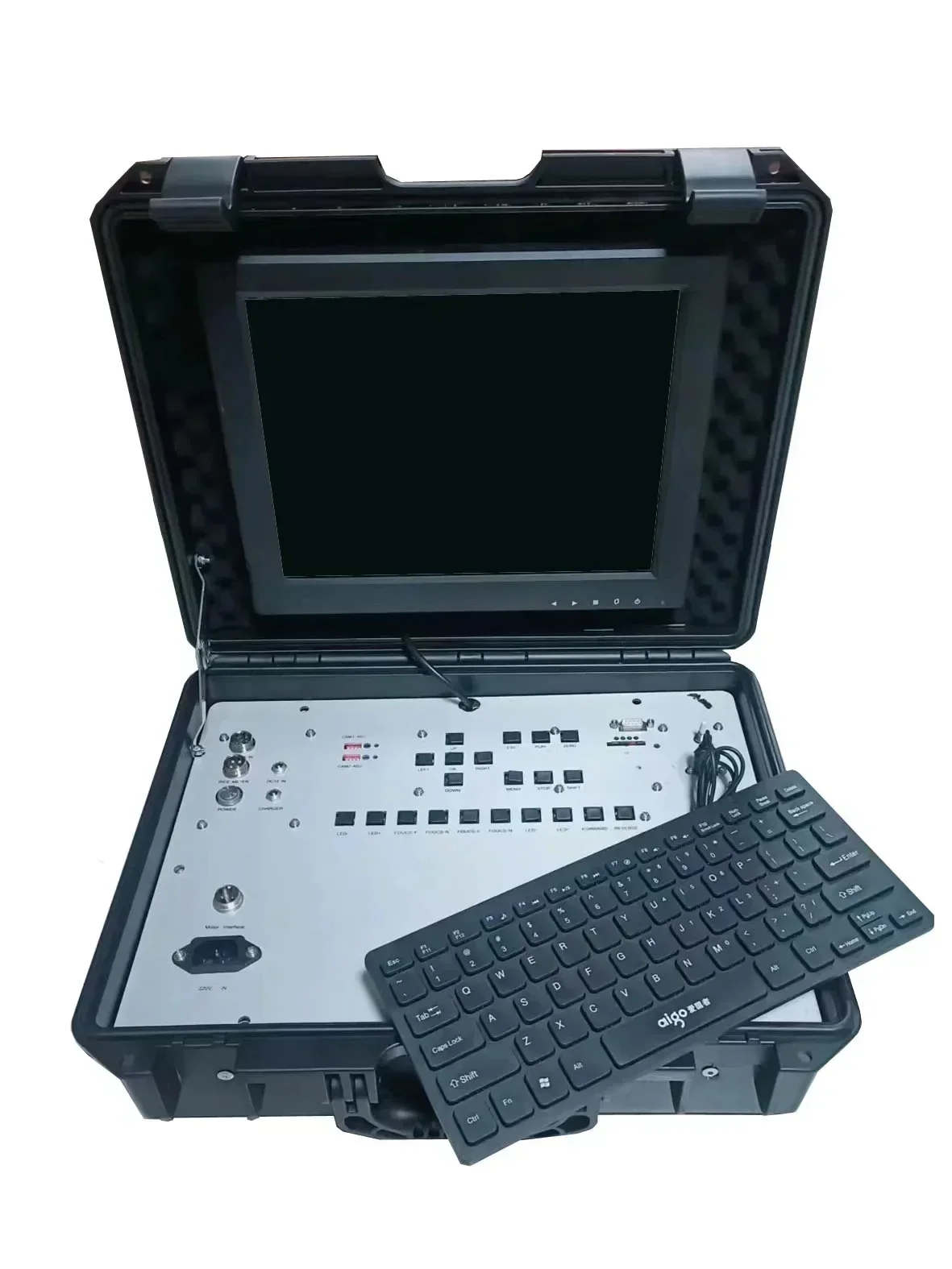 High-Resolution Borehole Inspection Camera for Geotechnical Engineering Camera with LED Lighting for Underground Inspection