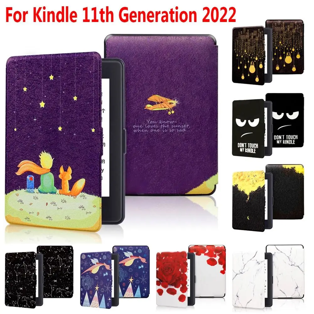 

6 inch Funda Magnetic Screen Protector Folio Case Smart Cover C2V2L3 For Kindle 11th 2022 Released