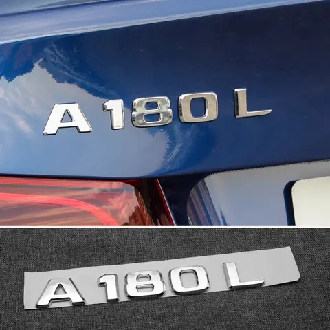 메르세데스 벤츠 A 클래스 W176 W177 3D ABS 4Matic 엠블럼 - A180/A200/A220/A250/A260/A180d/A220d 적합 - 뒷 트렁크 로고 스티커 업그레이드