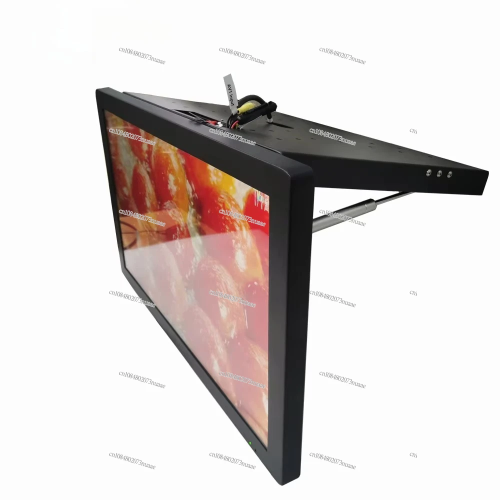 

27-дюймовый автомобильный монитор на крыше Android 12 В 24 В беспроводной ЖК-рекламный экран шины