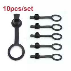 Conector de alimentación de CC hembra, tapa impermeable, DC099, 5,5mm x 2,1mm, 11MM, 5,5x2,1, 5,5x2,5 MM, cubierta a prueba de polvo, 10 unidades por lote, N6