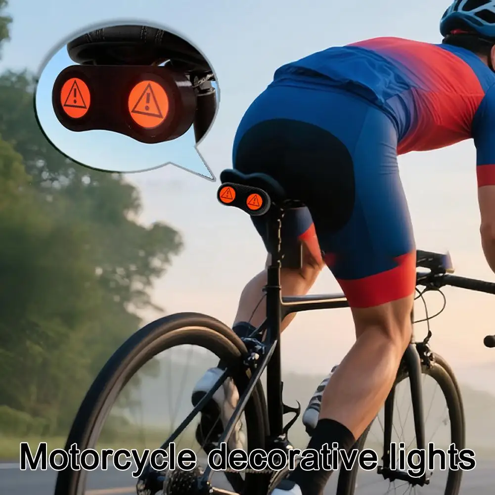 

Devil Eyes Bicycle/Motorcycle Rear Light Waterproof Led For Night Riding Lens Dynamic Pupils Headlight Remote Modification R8H1