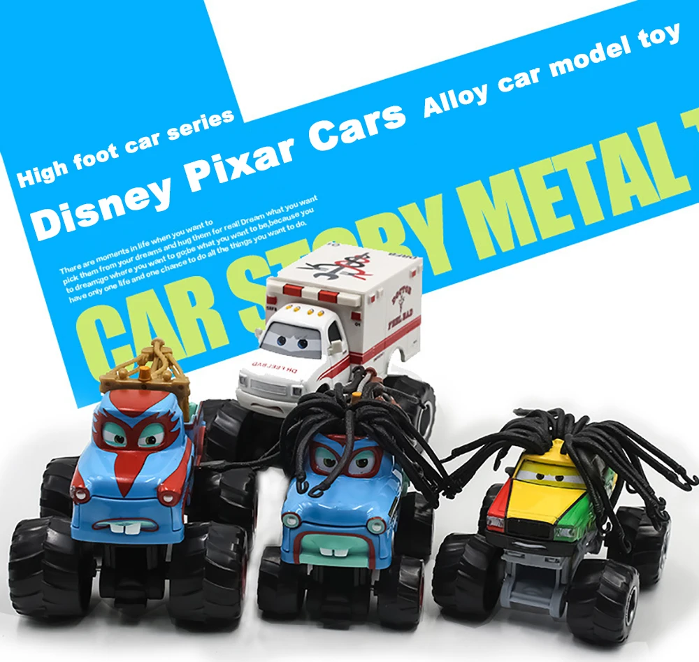 Pixar Cars 3 Legierungs-Offroad-Fahrzeug mit großen Rädern, Lightning McQueen, I-Screamer, Wrestler-Modellautos, Kinderspielzeug, Weihnachtsgeschenke – Detail 11