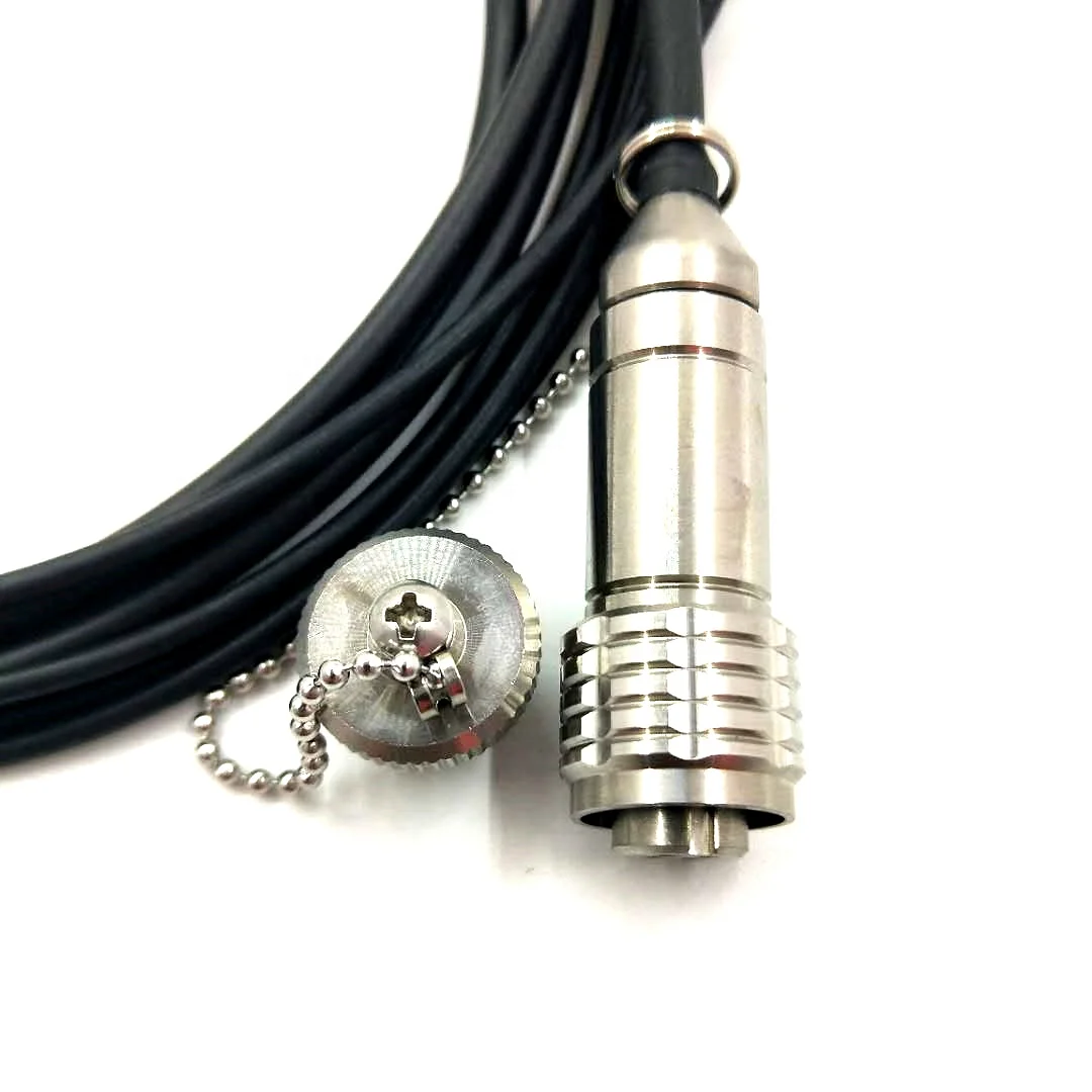 

ZLTC Outdoor ODC Waterproof Fiber Cable Connector ODC 2/4 Cores Plug Armored Cable Patch Cord