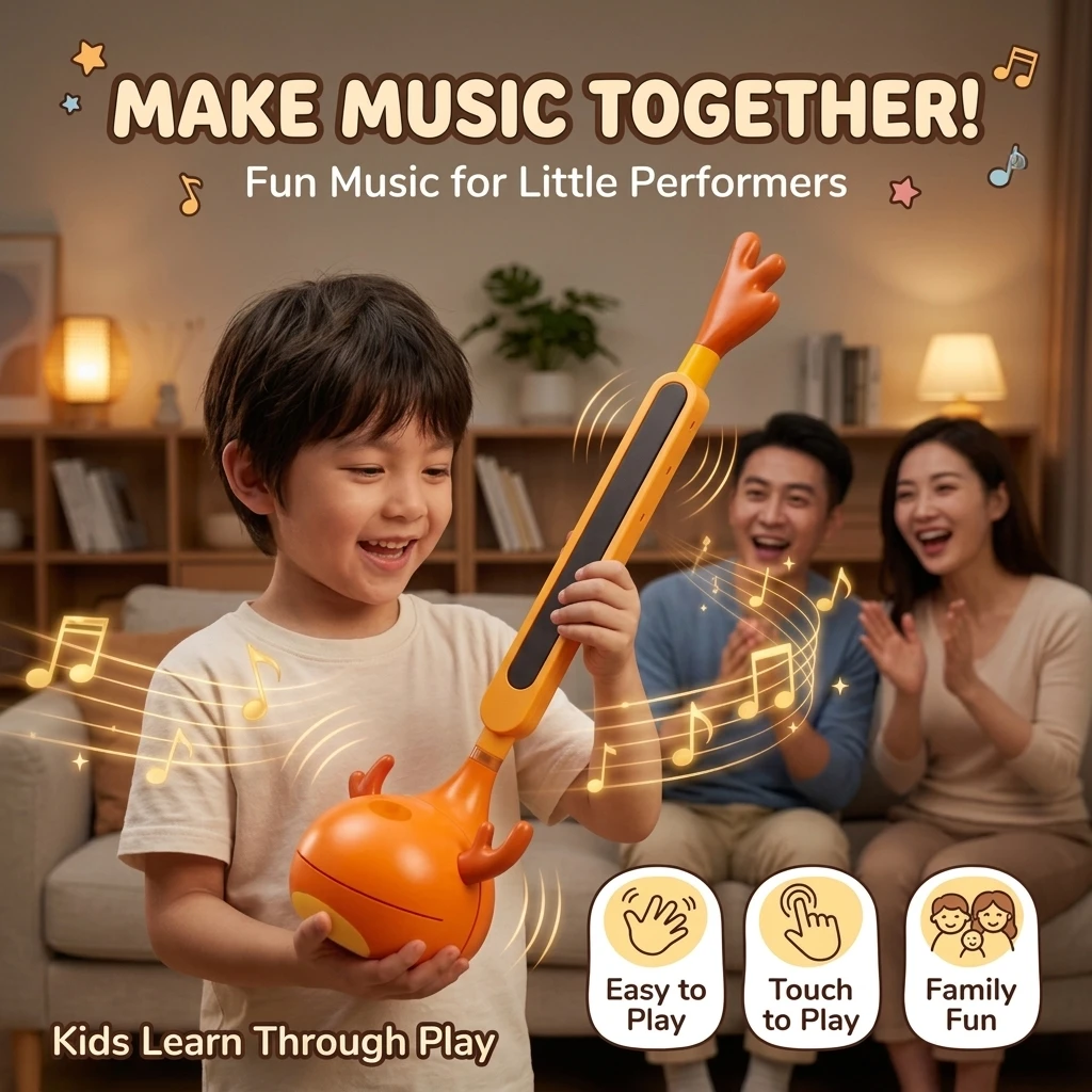 touch-electronic-musical-toy-3-play-modes-synthesizer-with-tone-control-cute-gift-for-boys-girls