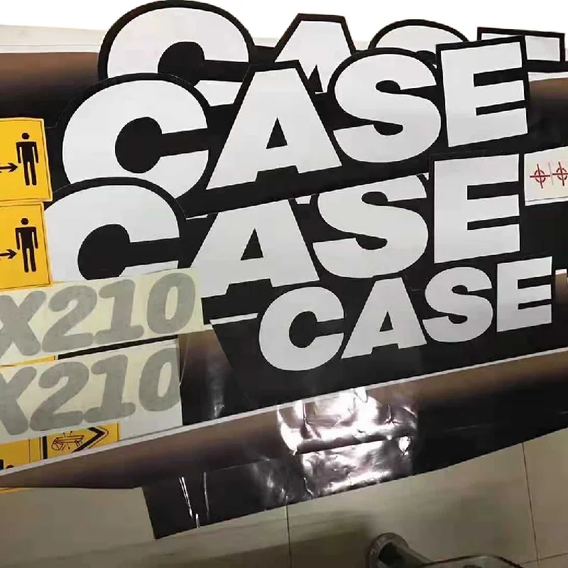 

For Case 55 210 220/240/360Stickers for entire car body/Sticker car logo Excavator Parts