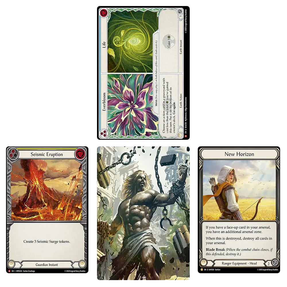 Cartes proxy chair et sang FAB TCG, cartes de jeu TCC082 SUP244 SUP264 SUP128 MPG126 SEA050, jouet cadeaux