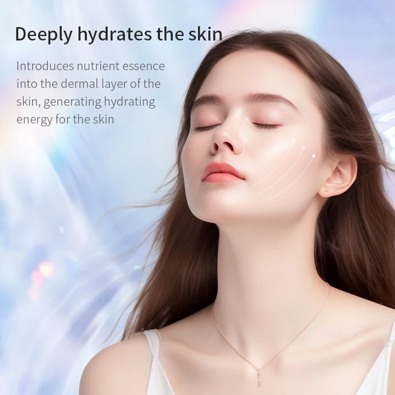 Eliminador de espinillas, depurador ultrasónico de piel, depurador impermeable con Nano niebla, dispositivo hidratante de limpieza de poros y la piel