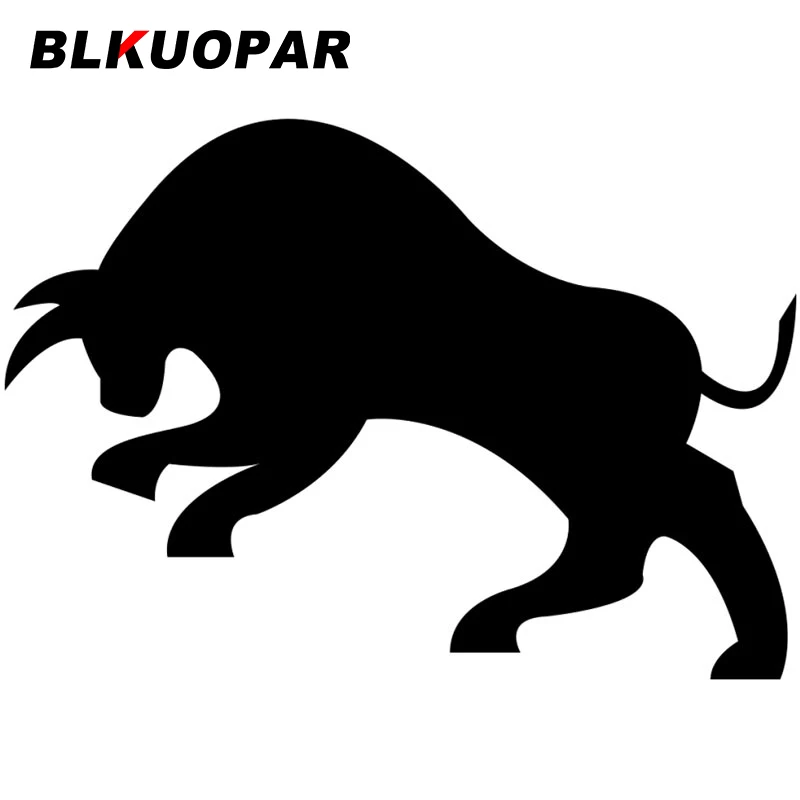 

BLKUOPAR For Side View Black Cattle Car Stickers Waterproof Decals Vinyl Material Car Assessoires Laptop Surfboard Funny Decor