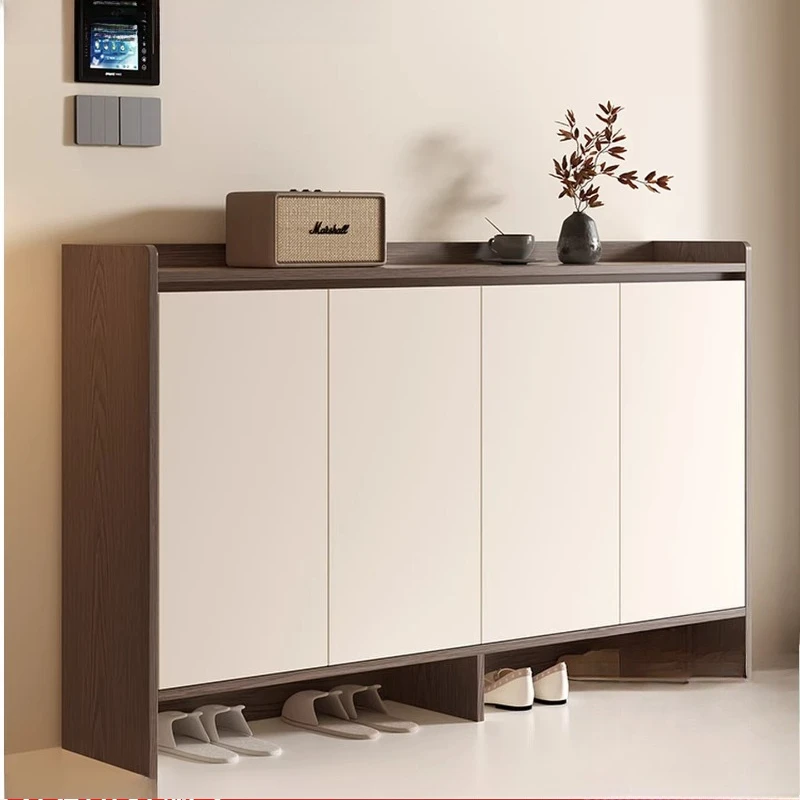 

Home shoe cabinet Household practical door Indoor large space storage cabinet