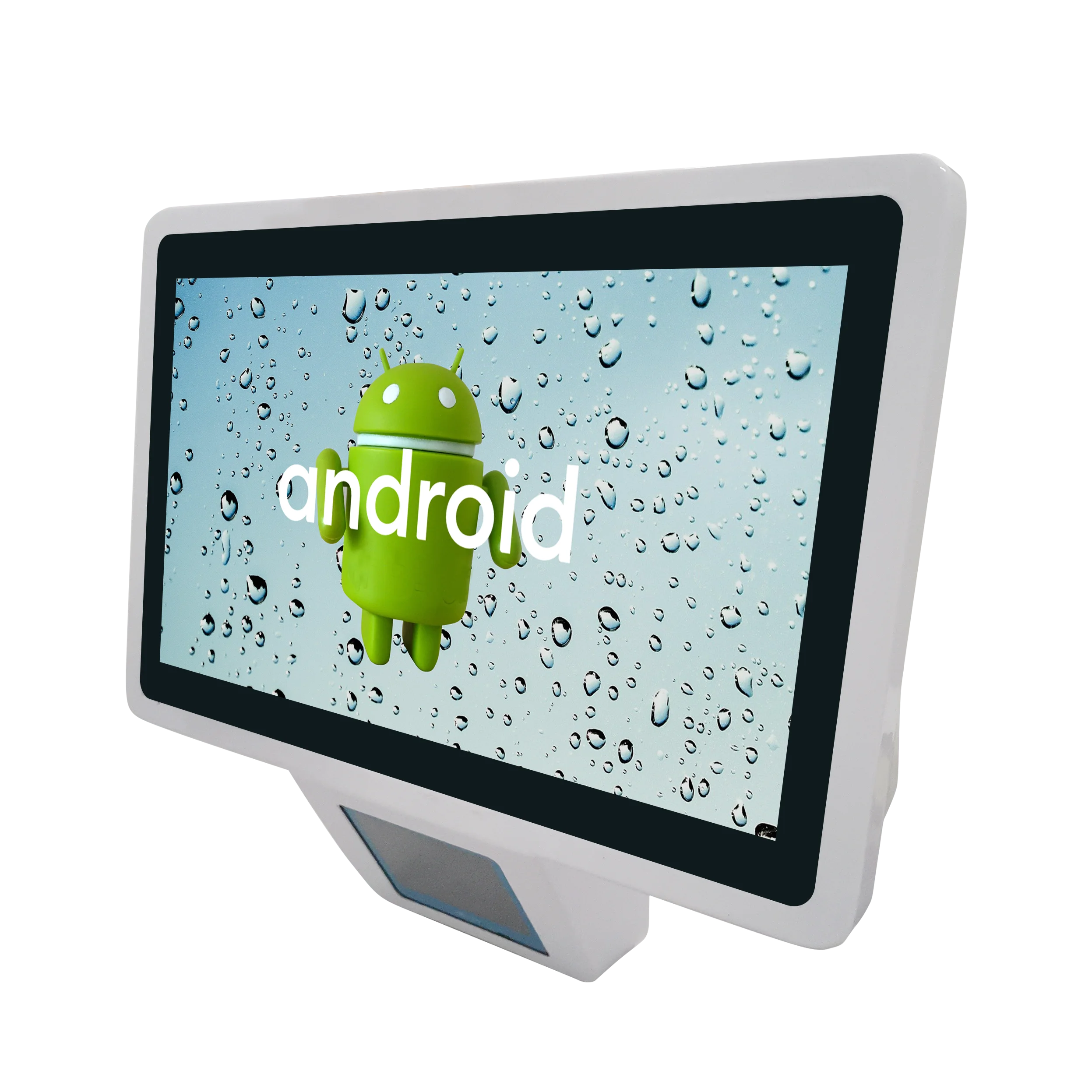 15.6 Inch All in One Handheld Android POS Machine for Restaurant Ordering with Barcode Scanner