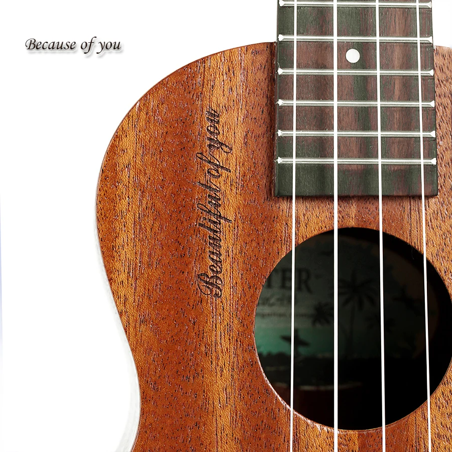 INITER IUC-103 concert 21/23/26inch Ukulele High quality mahogany Ukelele with FREE Accessory