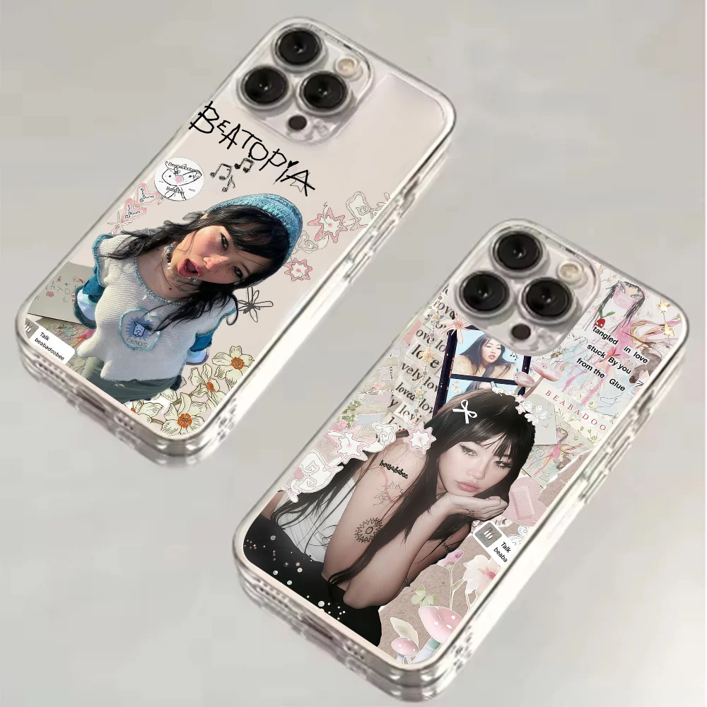 

British singer phone case FUNDA For Samsung Galaxy S25 Ultra S24 FE S23 S22 Plus Clear Shockproof Soft Bumper Beabadoobee