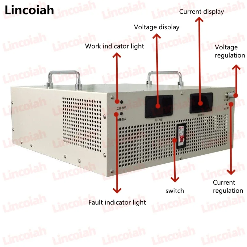 Imagem -02 - Que Comuta a Saída 24v 36v 48v 60v 150v 300v 400v 600v 800v 1000v Tensão Atual Ajustável Ac-dc Smps 6000w 8000w