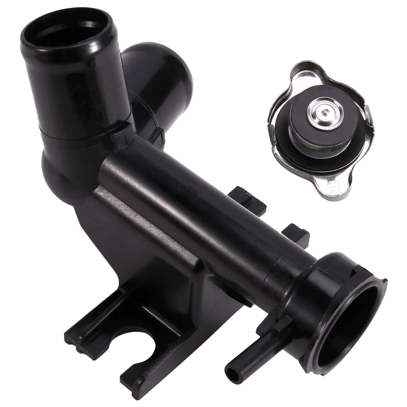Reliable-25327-K0200 Coolant Filler Neck Assembly With Radiator Cap For Kia Soul EX LX GT-Line S X 2020-2023 2.0L 1999CC 1.6L