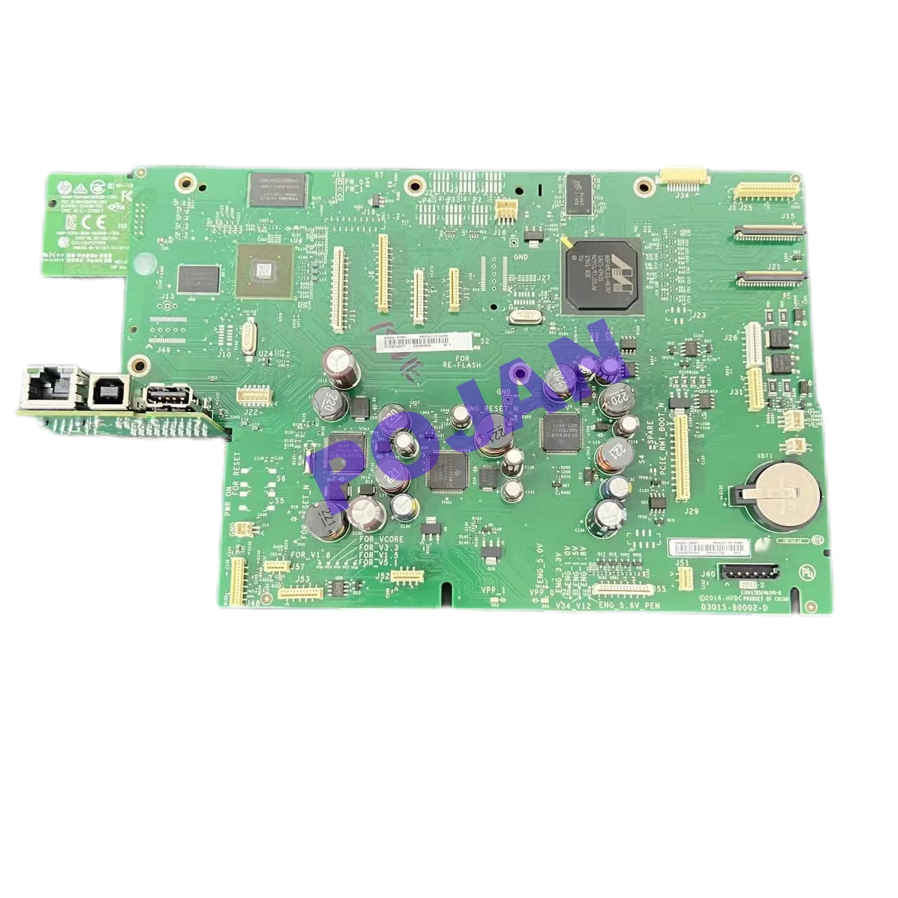 

D3Q24-67050 Main PCA Formatter Board Fit For PageWide Pro MFP 477dn D3Q19 Plotter Parts POJAN