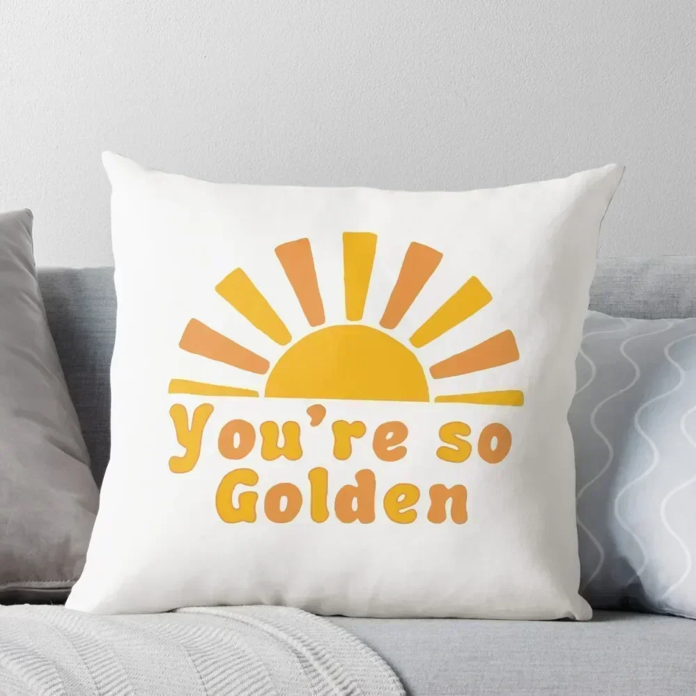 

you’re so golden Throw Pillow pillow cover christmas Room decorating items Decorative pillowcase Cushions For Sofa pillow