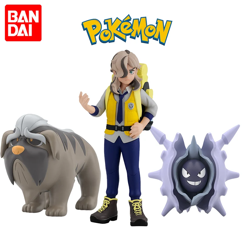 

In Stock BANDAI Pokemon Scale World Paldea Region Arven Mabosstiff Cloyster PVC 1/20 Anime Action Figures Model Collection Toy