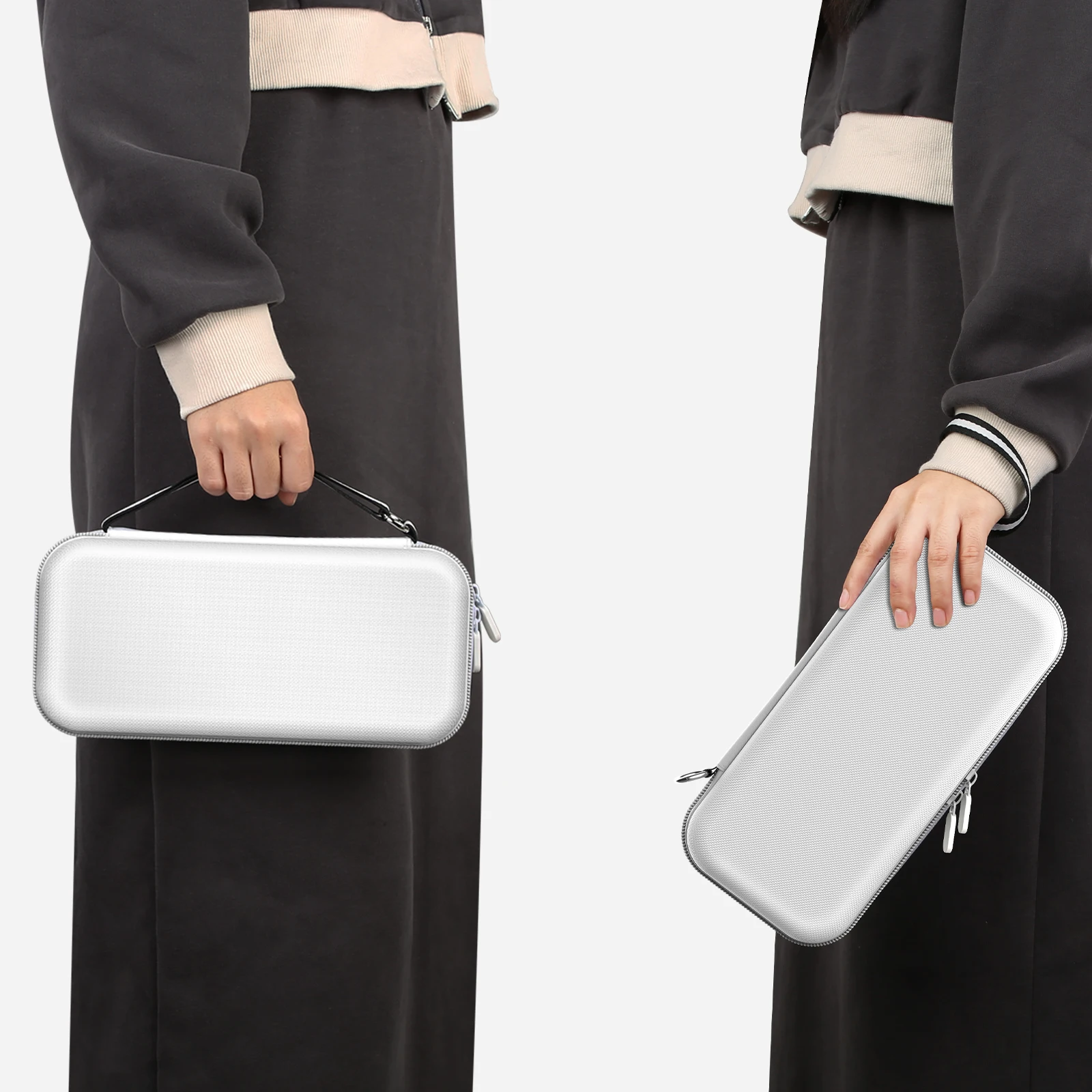 Estuche de transporte Compatible con Nintendo Switch y Nintendo Switch modelo OLED, estuche portátil de viaje para accesorios y consola