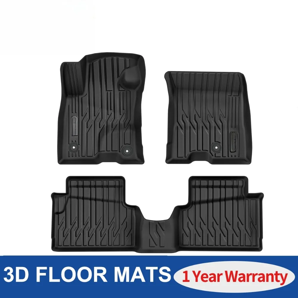 

3D-коврики для пола для Ford Maverick Hybrid 2022-2026 годов выпуска, всепогодные вкладыши для пола