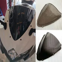 For Suzuki GSX-R600 GSXR600 GSX-R750 GSXR750 K8 GSXR 600 750 2008 2009 2010 Windscreen Screen Wind Double Bubble Windshield