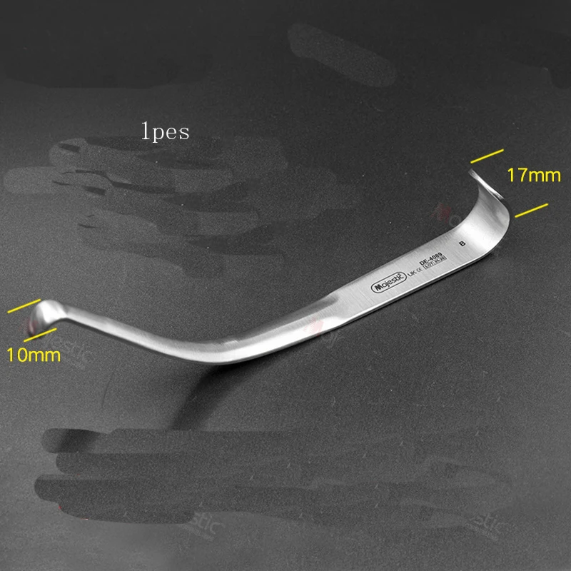 Stainless steel mandibular lift reverse Angle retractor maxillofacial tissue dental implant tool instrument material