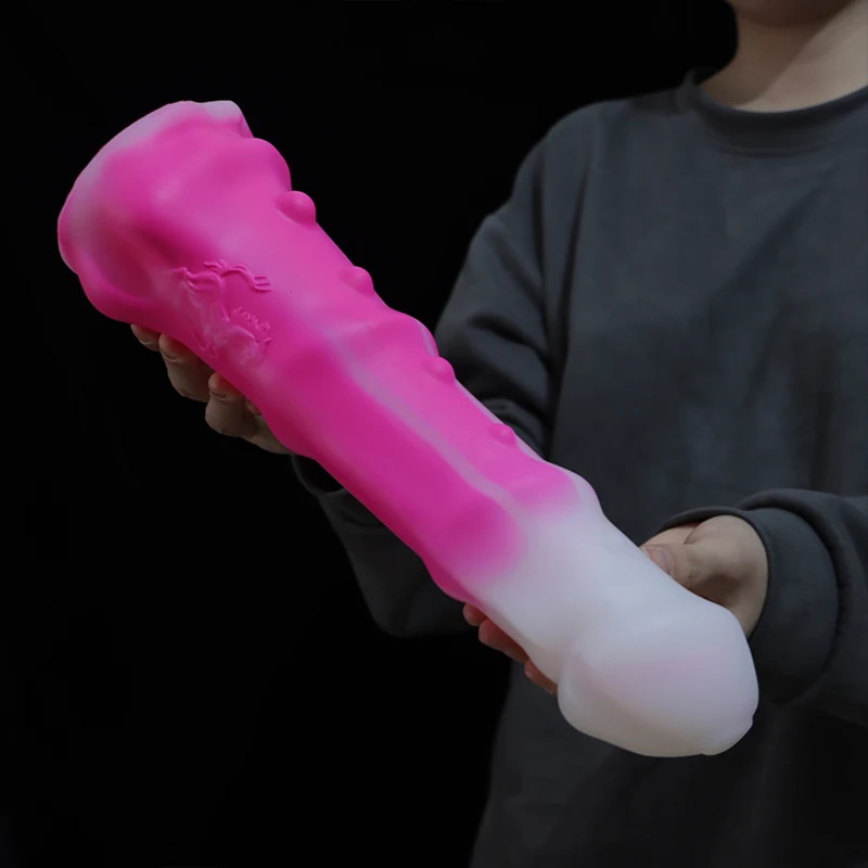 Horse Shape Animal Dildo Anal Plug Slilcone Huge Penis With  Suction Cup Anal Massager Flirt Sex Product Sex Toys For Women Men