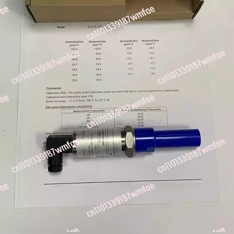EAS-TX-100 Dew Point Sensor, Recorder Display Meter Compressed Air Dew Point Meter