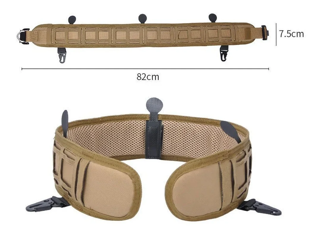 Ceinture de taille intérieure multifonctionnelle avec sac à outils pour téléphone, ensemble de chasse DulBattle, extérieur, tir CS