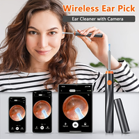 Ear Wax Removal, Ear Camera, Ear Wax Removal Tool Camera With 1080P, Otoscope With Light, Ear Wax Removal Kit With 6 Ear Pick, E