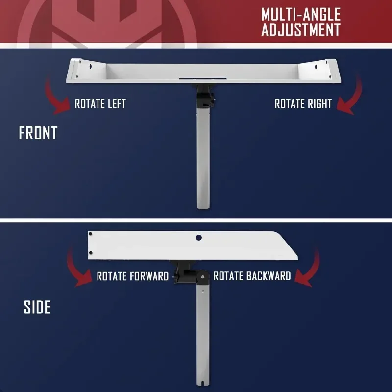 شعبية | لوح تقطيع الطعم للقارب، لوح تقطيع القارب، مع حامل قضيب لتخزين ذو طيات وفتحة سكين، لتنظيف الأسماك #6