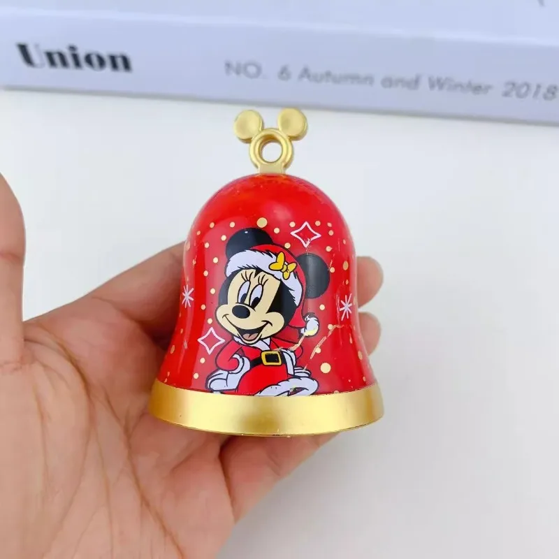 Disney Christmas Cartoon Character Bells Collectible Set Mickey Minnie Donald Duck Holiday Decorations Home Garden Decor