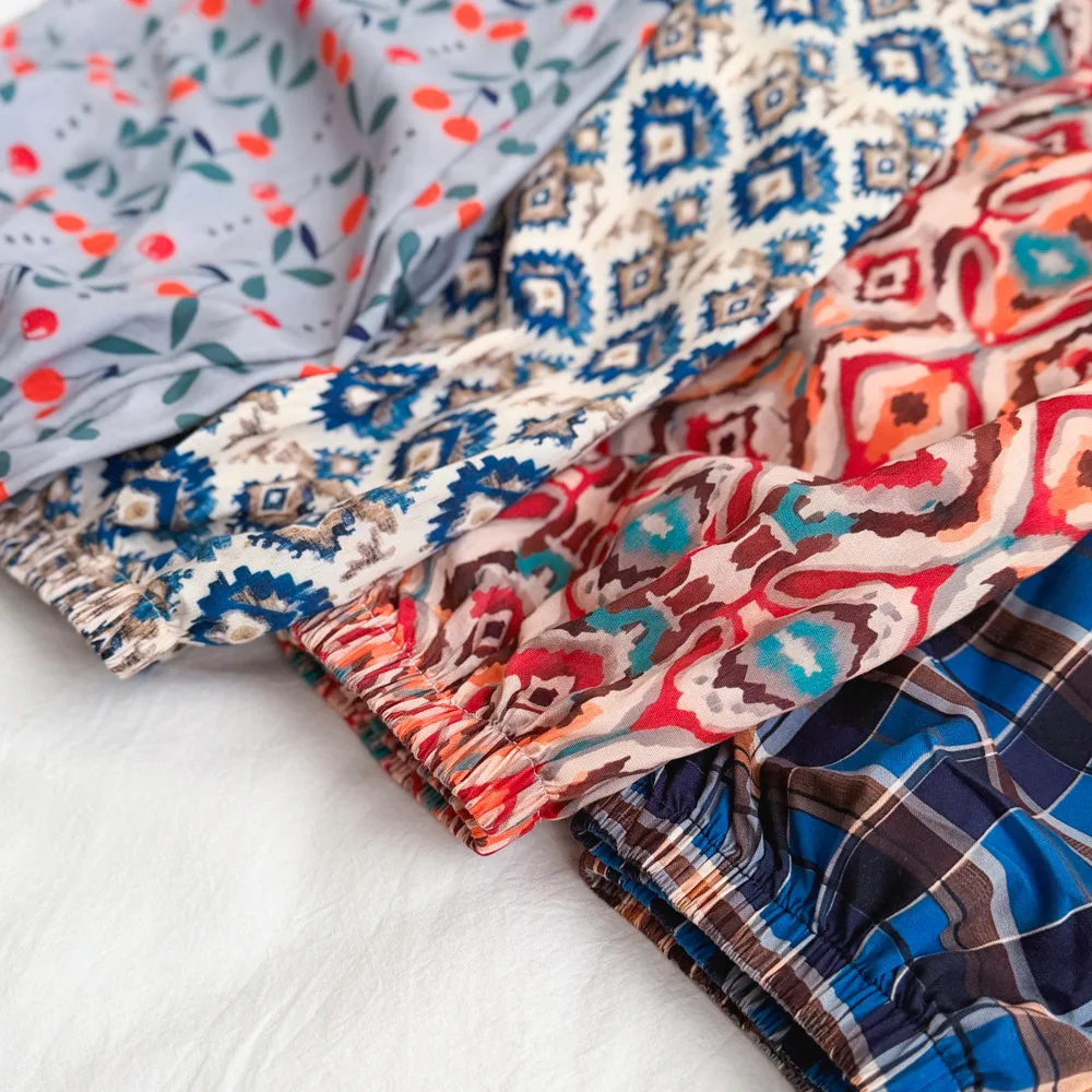 Kinder Sommer Anti-Mücken-Hose Jungen Mädchen Atmungsaktive Bedruckte Haremshose Lockere Bloomers für 2-9 Jahre Kinderkleidung – Detail 10