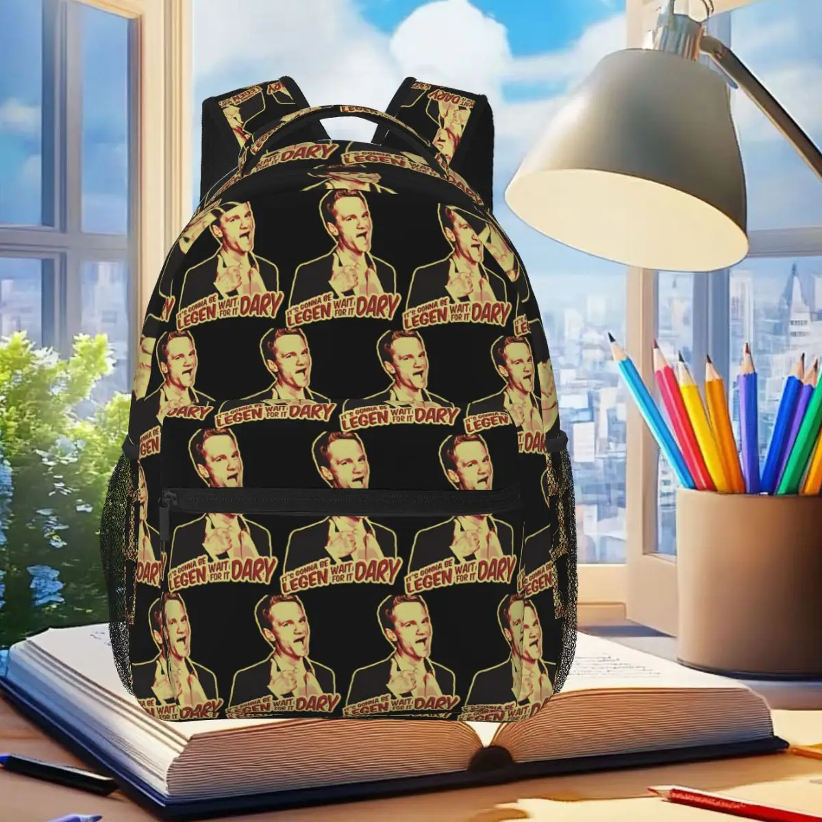 

Intervention How I Met Your Mother TV Show Backpack Student Boys Girls BookBag Kids School Bag Computer Shoulder Bags Men Women