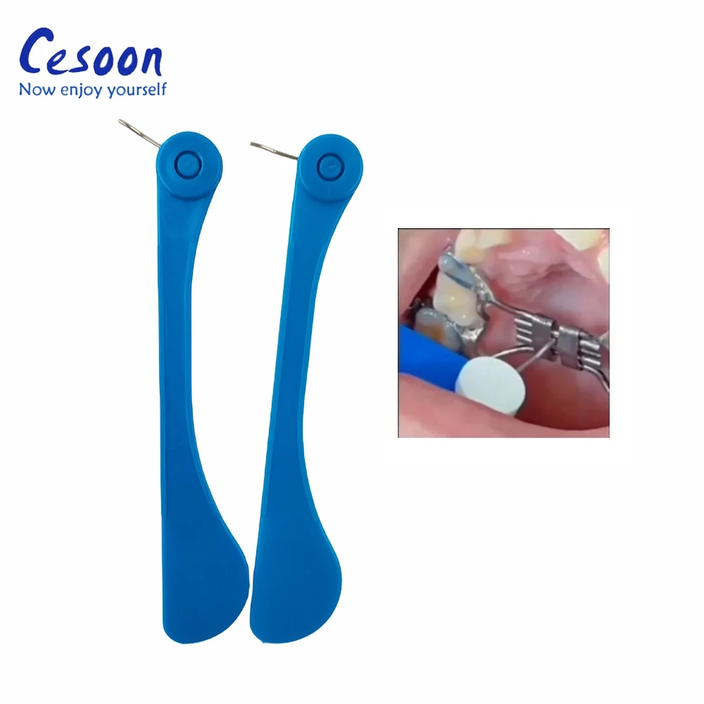 Cesoon 2 Stuks Tandheelkundige Implantaat Expansie Schroef Snelle Orthodontische Palatale Expander Draaibare Toetsen Ortho Brace Tandheelkunde Instrument