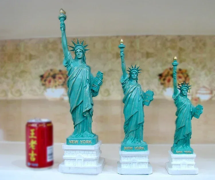 Statue of Liberty Model Crafts United States Tourism Souvenirs Free Goddess European Resin Retro Ornaments Home Furnishing