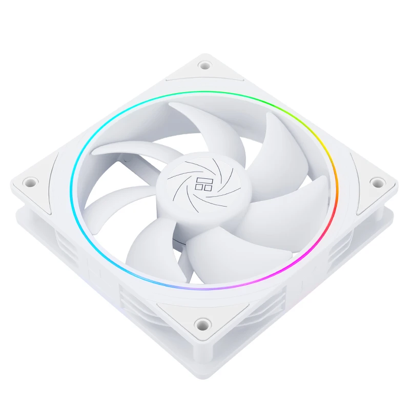 Thermalright TL-S12R-W Cas Ventilateur 120mm HALO barrage CPU Ventilateur De Refroidissement CPU Refroidisseur D'air TL-S12 5V 3PIN ARGB Ouverture Châssis Ventilateur