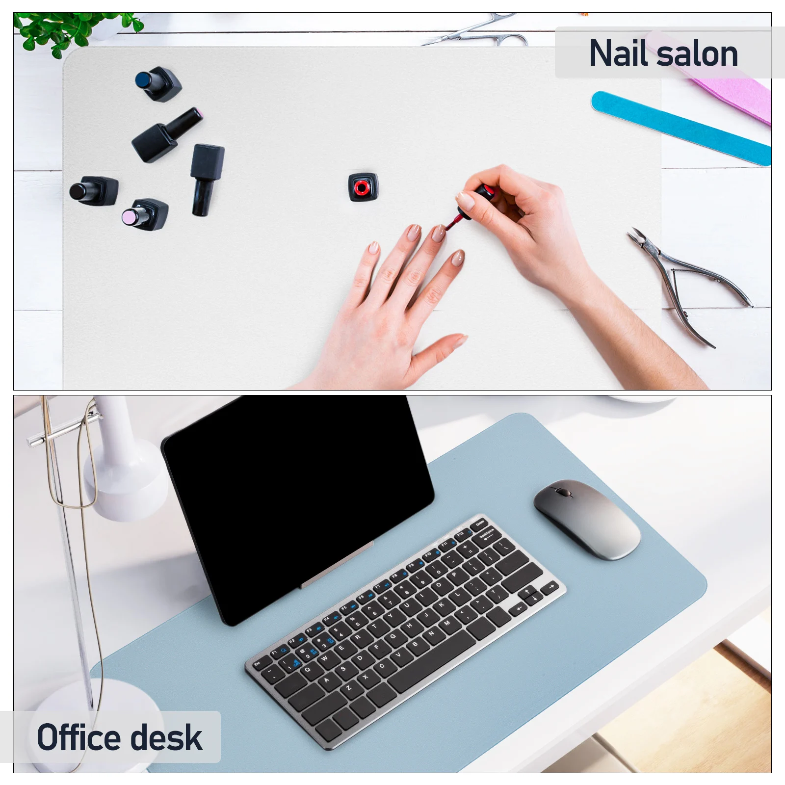 

Laptop Waterproof Table Mat Mouse Pad Ergonomic Resistant Desk Protector Mats