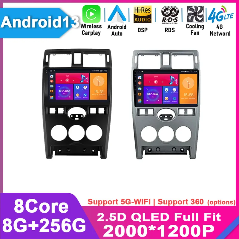 

For LADA Priora 2007 2008-2013 Android 12 Carplay Car Radio multimedia player GPS Navigation 2din Stereo 8Core 8G+128G 1280*720