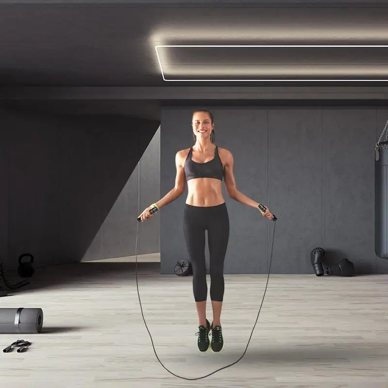 

Speed Jump Rope Removable High Speed Jump Rope Adjustable Workout Equipment Portable Training Supplies For Home Gym Travelling