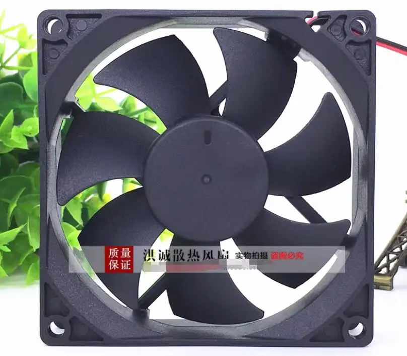 XQF XQF9225HBL DC 24V 0.16A 90x90x25mm 2-Wire Server Cooling Fan